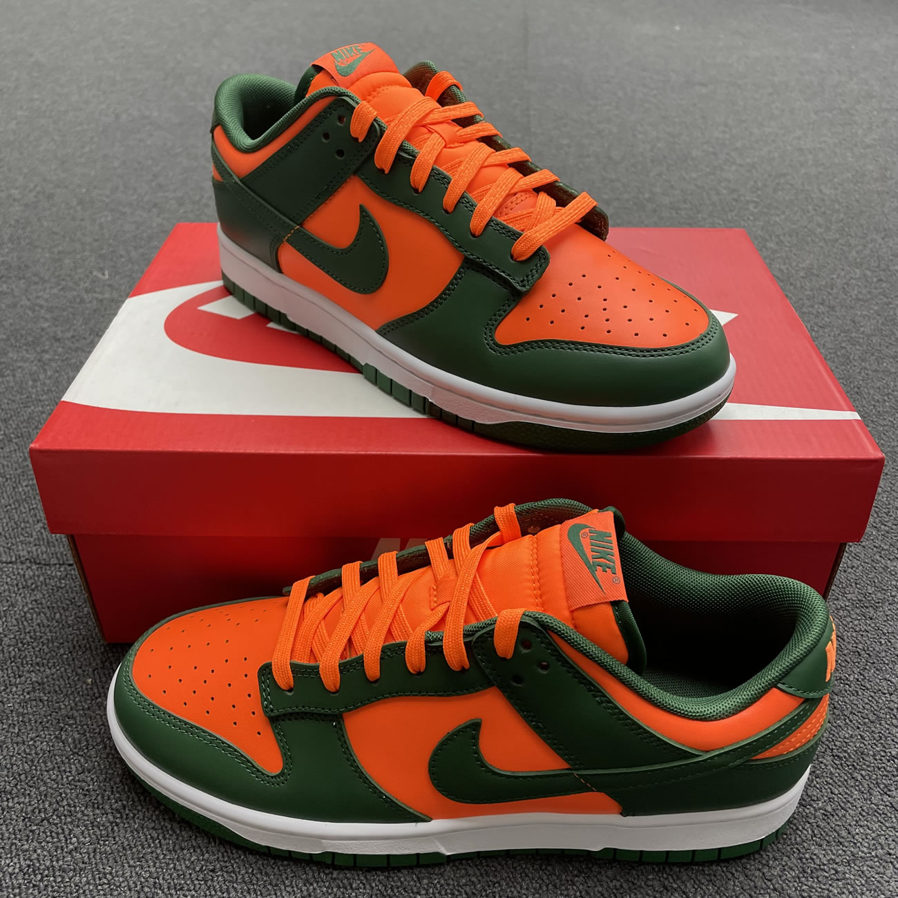 Nike Dunk Low Miami Hurricanes Dd1391 300 (10) - newkick.cc